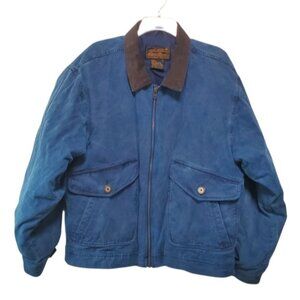 Eddie Bauer Blue Puffer Jacket